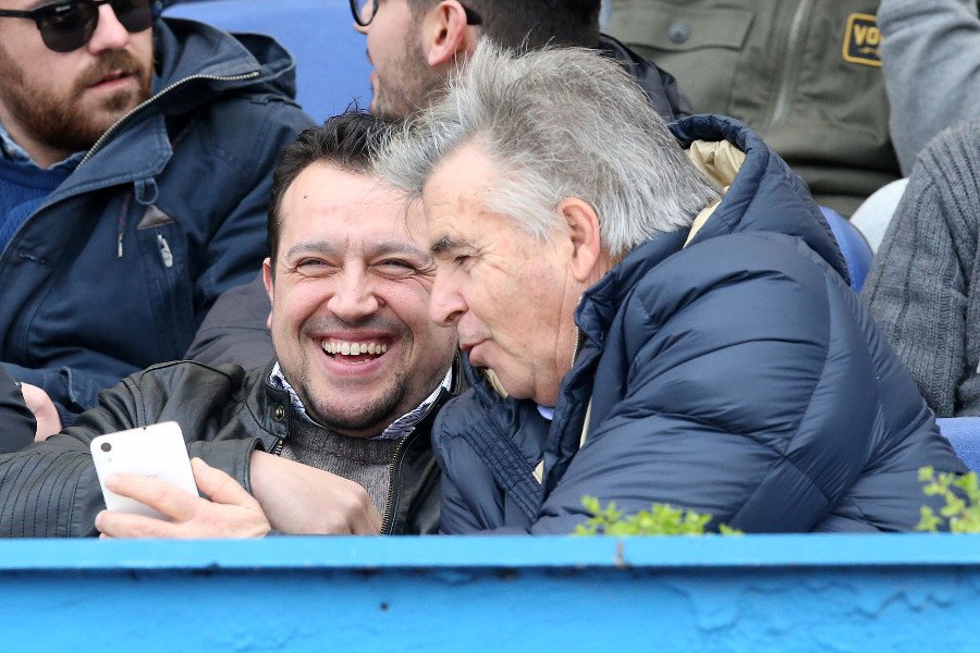 Ο Νίκος Παππάς στο γήπεδο: Είδε Πανιώνιο-Ηρακλή [εικόνες] | iefimerida.gr 0