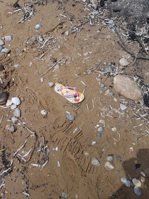 Η παραλία στο Μάτι με τις σαγιονάρες και τα παπούτσια -Από εκεί έπεσαν μαζικά στη θάλασσα για να σωθούν [εικόνες] | iefimerida.gr 8