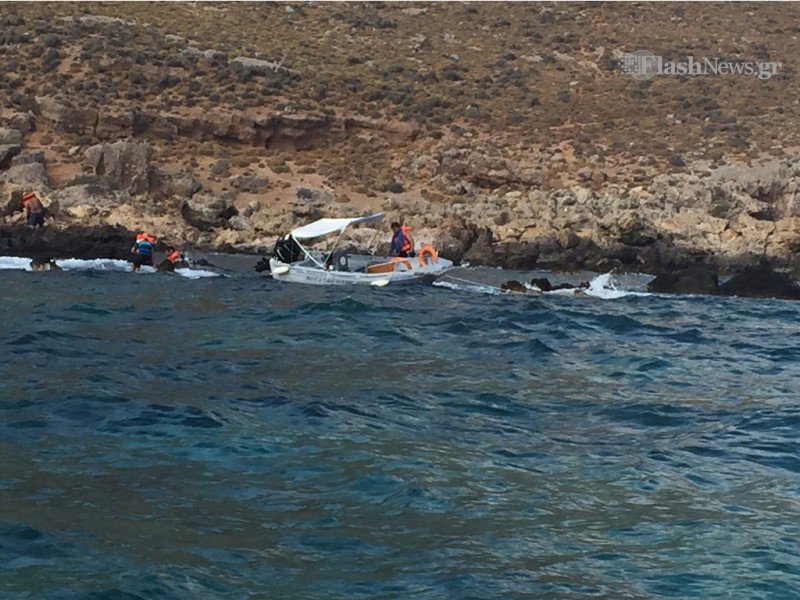 Βαρκάδα παραλίγο να μετατραπεί σε... εφιάλτη στα Σφακιά Κρήτης [εικόνες] | iefimerida.gr 1