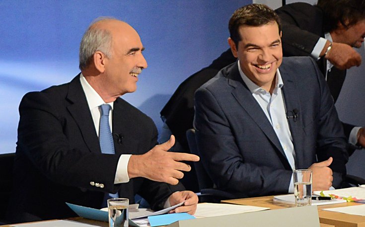 Nέες εικόνες από το παρασκήνιο του ντιμπέιτ -Αποκαλυπτικές στιγμές | iefimerida.gr 9