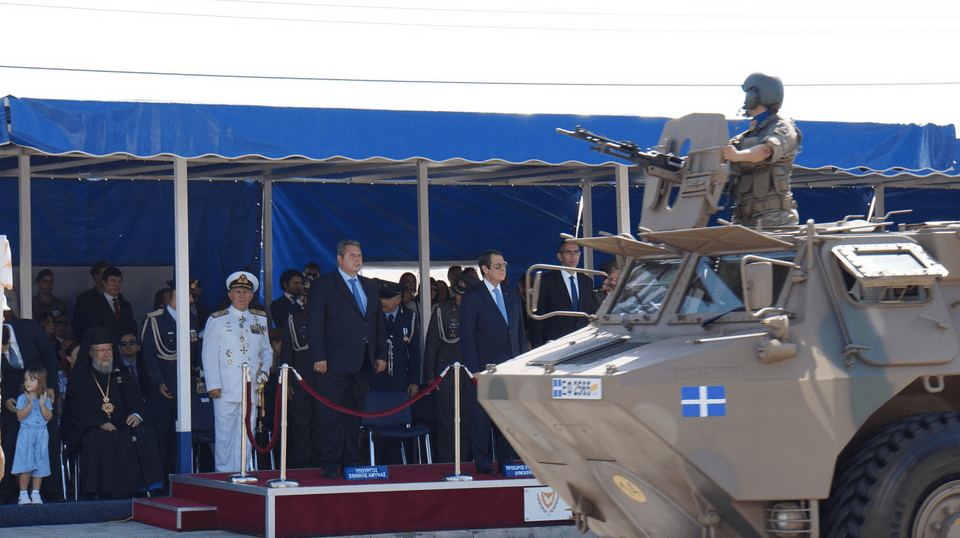 Ο κ. Καμμένος τόνισε ότι οι δύο χώρες θα συνεχίσουν να αγωνίζονται μέχρι την τελική ελευθερία της Κύπρο