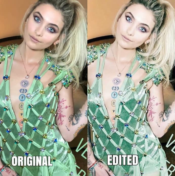 Η Πάρις Τζάκσον ξεσπά: Σταματήστε να κάνετε photoshop στο χρώμα του δέρματός μου [εικόνες] | iefimerida.gr 0