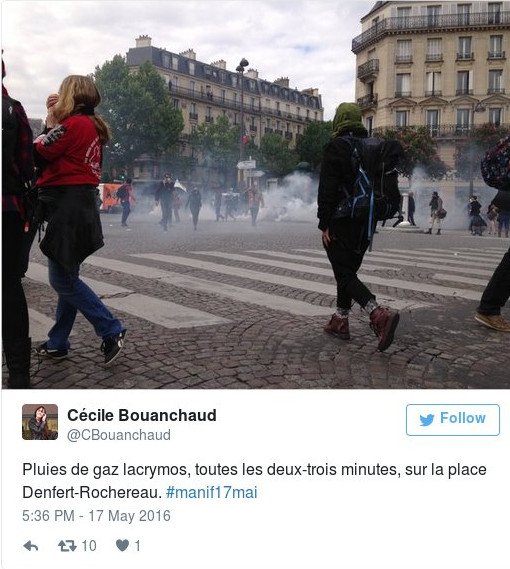 Χάος στο Παρίσι: Δακρυγόνα, συγκρούσεις και συλλήψεις διαδηλωτών [εικόνες & βίντεο] | iefimerida.gr 5