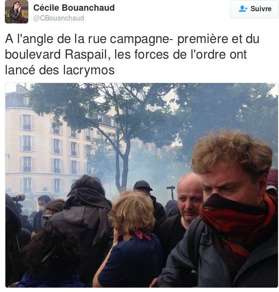 Χάος στο Παρίσι: Δακρυγόνα, συγκρούσεις και συλλήψεις διαδηλωτών [εικόνες & βίντεο] | iefimerida.gr 7