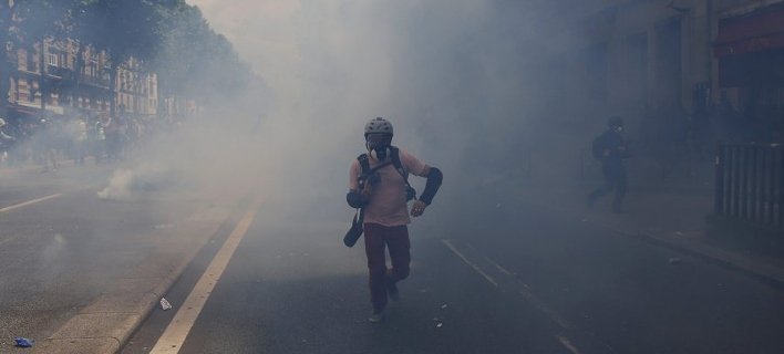 Νέα επεισόδια στο Παρίσι σε διαδήλωση για τα εργασιακά -Πάνω από 20 τραυματίες [εικόνες & βίντεο] | iefimerida.gr 3