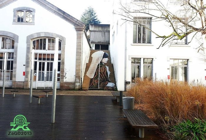 Και οι σκάλες στο Παρίσι έγιναν έργα τέχνης -Εκαναν καμβά τα σκαλιά, μεταμόρφωσαν την πόλη [εικόνες] | iefimerida.gr 0