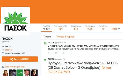 Νέα γκάφα: Το ΠΑΣΟΚ σχολιάζει μέσω twitter την πρόσληψη... Καραγκούνη ως βοηθού του Ρανιέρι στην Εθνική! | iefimerida.gr 0
