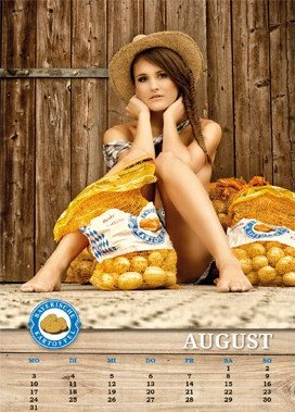 Ημερολόγιο φωτιά από την ένωση Βαυαρών αγροτών: Σέξι πόζες και... καυτές πατάτες [εικόνες] | iefimerida.gr 1