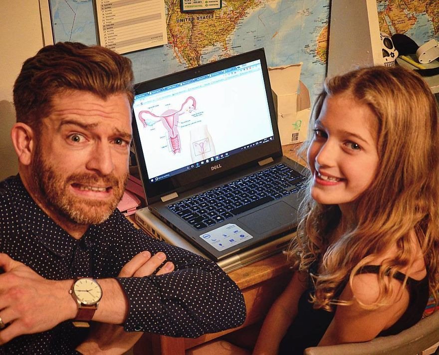 Η χαώδης ζωή πατέρα 4 κοριτσιών -Την έδειξε στο Instagram και έγινε viral [εικόνες]  | iefimerida.gr 1