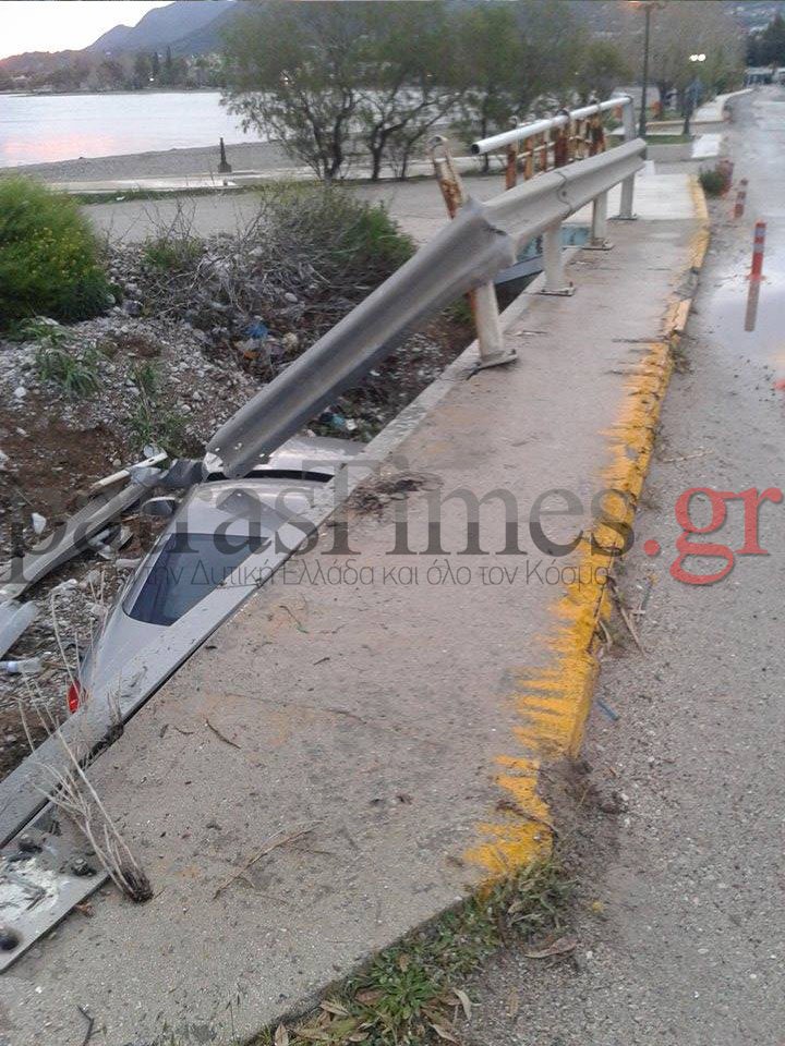 Συναγερμός στην Πάτρα: Οδηγός έπεσε με το αυτοκίνητό του από γέφυρα [εικόνες] | iefimerida.gr 3