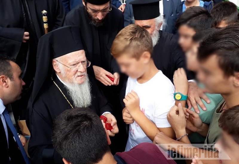 Ο Οικουμενικός Πατριάρχης Βαρθολομαίος στην Ορεστιάδα - Μίλησε στους μαθητές για το Facebook και το Instagram! [εικόνες] | iefimerida.gr 0
