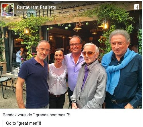 Ο Φρανσουά Ολάντ πάχυνε -Διακοπές με την ερωμένη του και τον Σαρλ Αζναβούρ [εικόνες] | iefimerida.gr 1