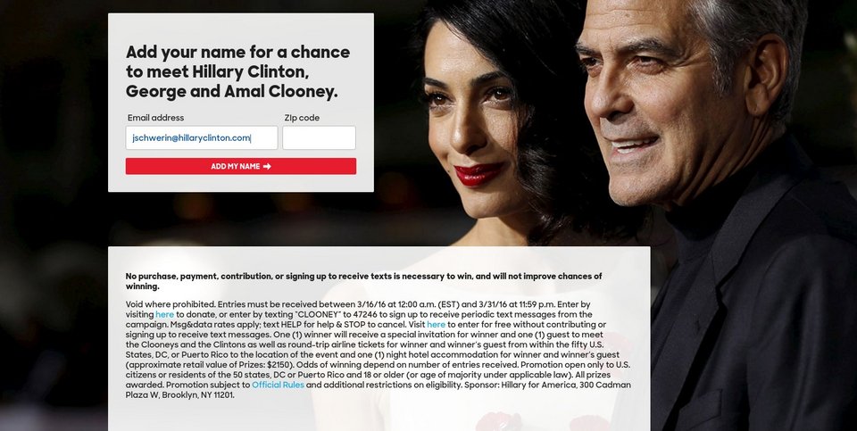 Το ζεύγος Κλούνεϊ ανοίγει το σπίτι του υπέρ της Χίλαρι -Δείπνο με εισιτήριο 33.400 δολάρια [εικόνες] | iefimerida.gr 2