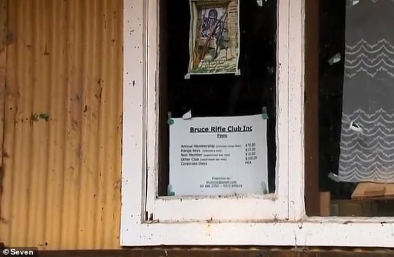 Ενα από τα κτίσματα στο Bruce Rifle Club / Πηγή: Daily Mail Australia