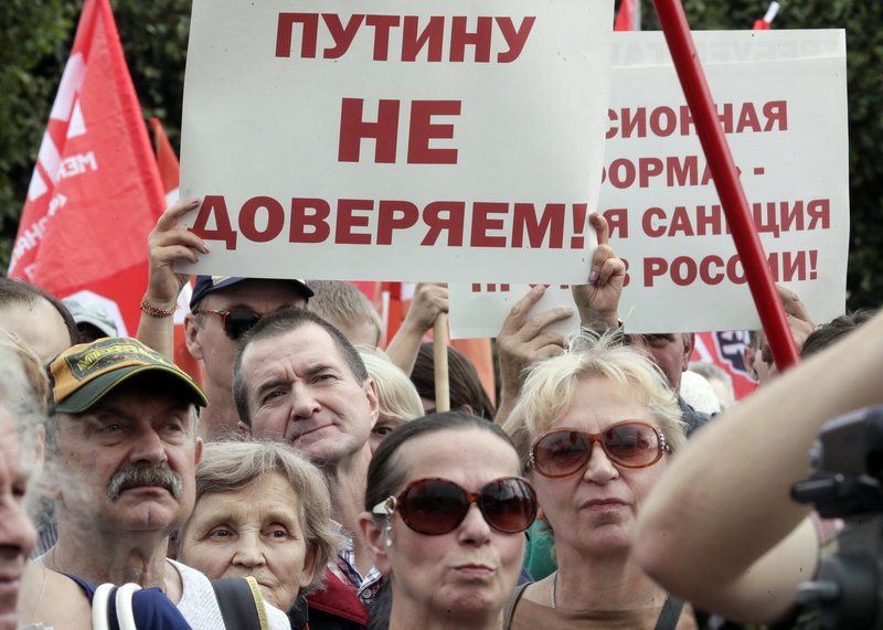 Διαμαρτυρίες κατά των κυβερνητικών σχεδίων για αύξηση της ηλικίας συνταξιοδότησης