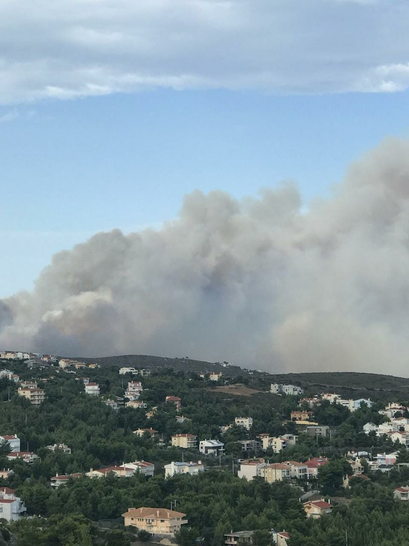 Ανεξέλεγκτη η φωτιά στην Πεντέλη: Εκκενώνεται ο Νέος Βουτζάς -Καίγονται σπίτια [εικόνες] | iefimerida.gr 6