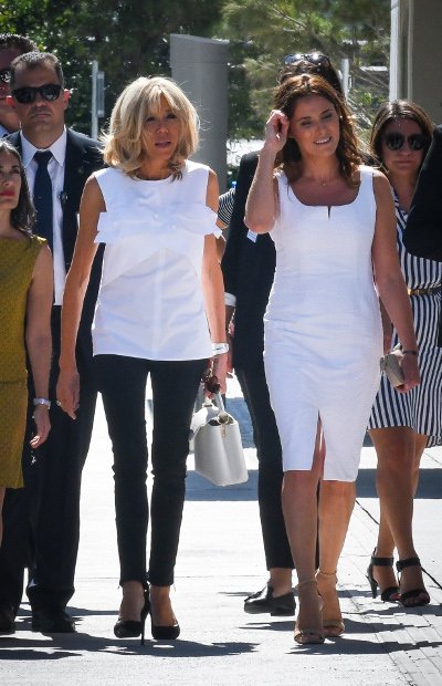 Κομψή Περιστέρα στα λευκά, μαζί με την Μπριζίτ στο «Σταύρος Νιάρχος» [εικόνες] | iefimerida.gr 0