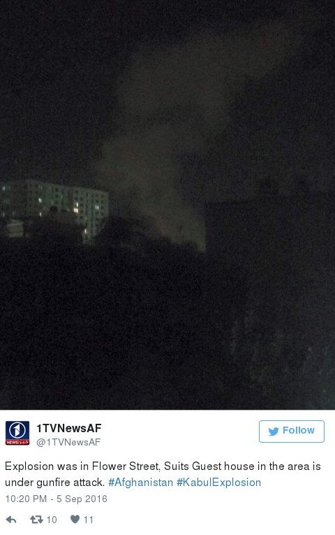 Νέα ισχυρή έκρηξη στο κέντρο της Καμπούλ [εικόνες]  | iefimerida.gr 0