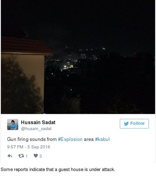 Νέα ισχυρή έκρηξη στο κέντρο της Καμπούλ [εικόνες]  | iefimerida.gr 1