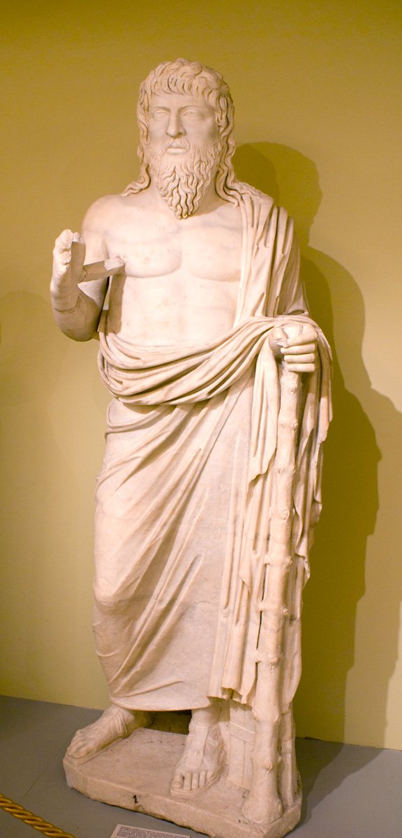 Απολλώνιος ο Τυανεύς - άγαλμα (Φωτογραφία: Wikipedia)
