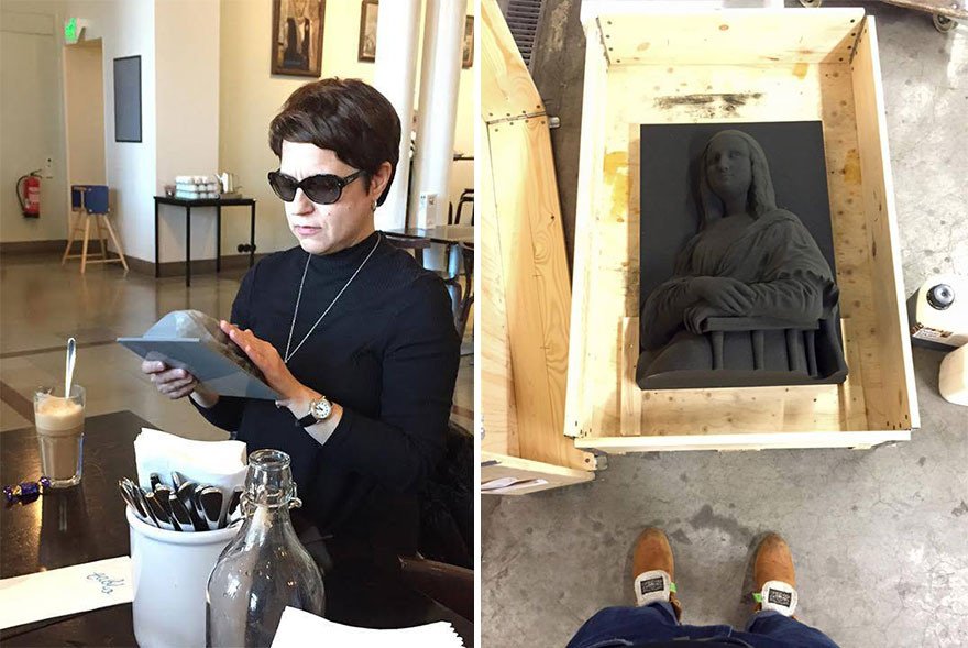 Η 3D τεχνολογία στην υπηρεσία των τυφλών -«Εκτυπώνουν» διάσημους πίνακες στον υπολογιστή τους [εικόνες]  | iefimerida.gr 3