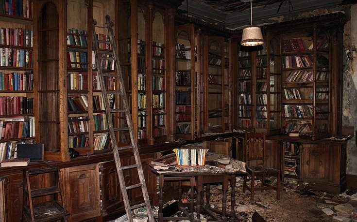 Καταρρέει η βίλα των λογοτεχνικών αριστουργημάτων [εικόνες]  | iefimerida.gr 5