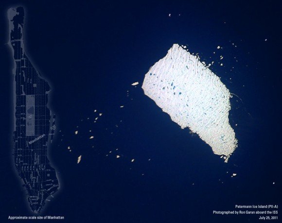 Παγόβουνο στο μέγεθος της Ελλάδας αποκολλήθηκε από τον παγετώνα Πέτερμαν [εικόνες] | iefimerida.gr 0