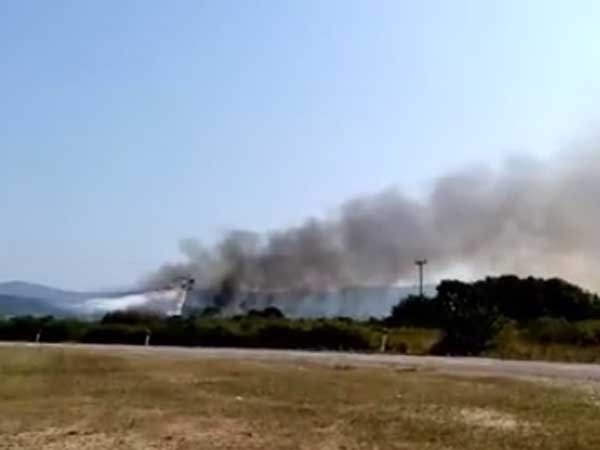 Νέα φωτιά σε εξέλιξη στο Ακτιο [εικόνες]  | iefimerida.gr 1