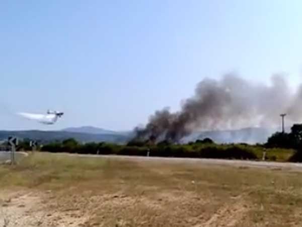 Νέα φωτιά σε εξέλιξη στο Ακτιο [εικόνες]  | iefimerida.gr 0