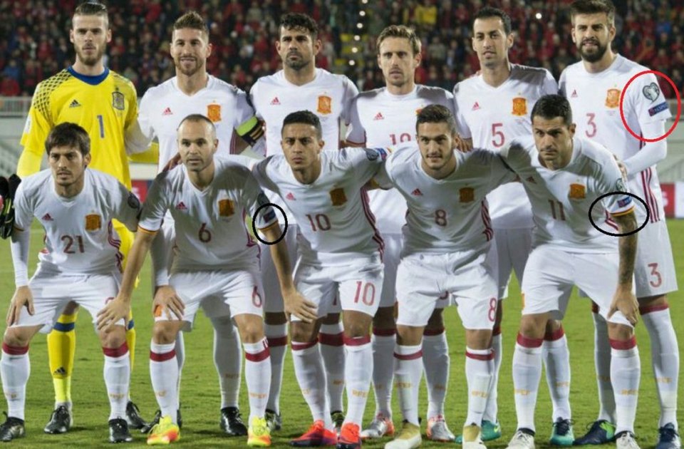 Σάλος με τον Πικέ στην εθνική Ισπανίας - Εσκισε τη φανέλα με τα χρώματα της χώρας [εικόνες] | iefimerida.gr 0