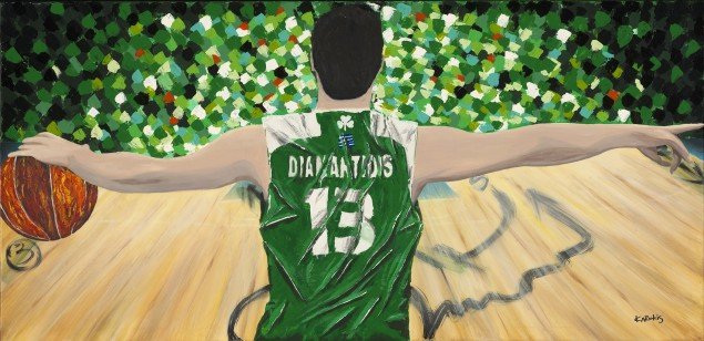 Δημοπρασία για πίνακες ζωγραφικής με τον Δημήτρη Διαμαντίδη [εικόνες] | iefimerida.gr 1