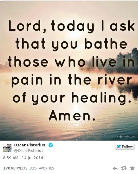 Ο Πιστόριους έσπασε τη διαδικτυακή σιωπή του: Επέστρεψε στο Twitter με τέσσερα παράξενα μηνύματα [εικόνες] | iefimerida.gr 2