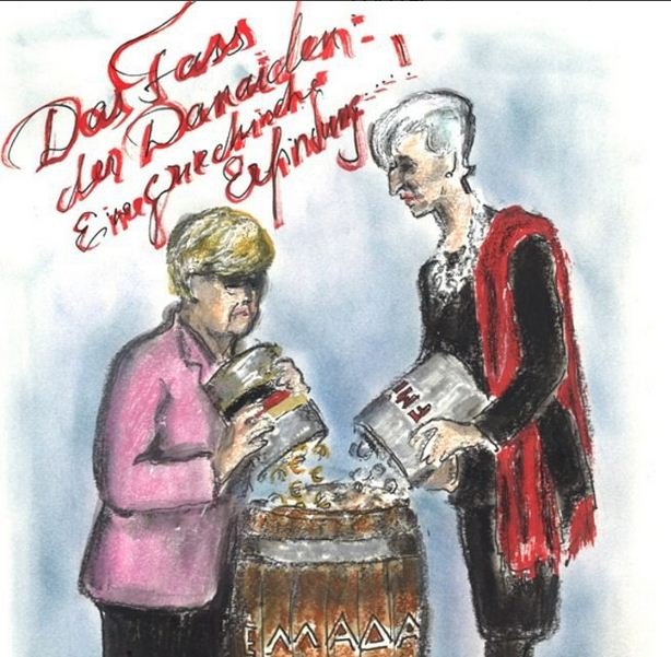 Το καυστικό σκίτσο του Καρλ Λάγκερφελντ για την Ελλάδα του Μνημονίου [εικόνα] | iefimerida.gr 0