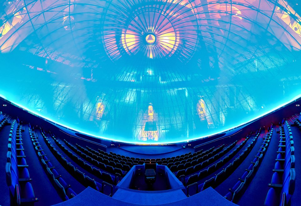 Νέο συναρπαστικό σύστημα προβολών στο Πλανητάριο -Σε θόλο 900 τ.μ. [εικόνες & βίντεο]  | iefimerida.gr 0