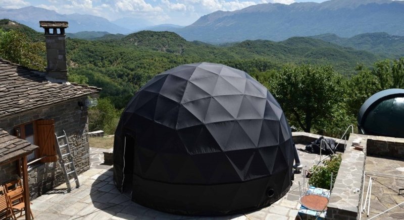 Εφτιαξαν... φορητό πλανητάριο στα Γιάννενα [εικόνες & βίντεο]  | iefimerida.gr 0