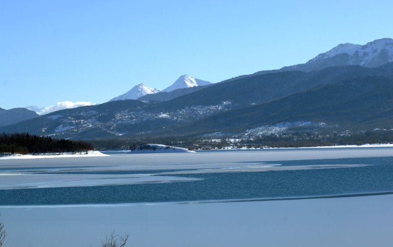 Η λίμνη Πλαστήρα στα λευκά -«Μαγικό» τοπίο [εικόνες] | iefimerida.gr 3