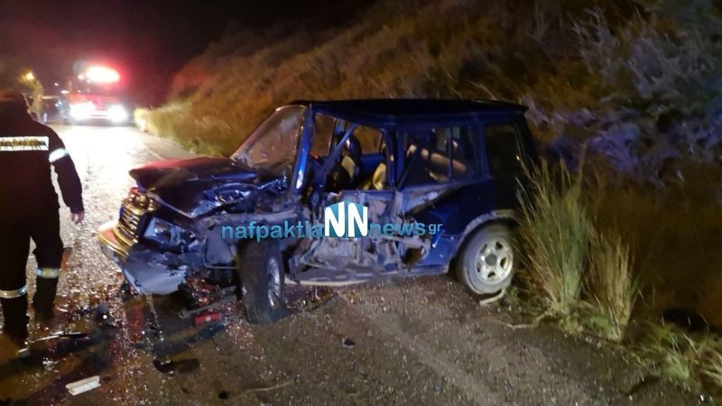 Ναύπακτος: Σοβαρό τροχαίο με τρεις τραυματίες στον Πλατανίτη [εικόνες & βίντεο] | iefimerida.gr 0
