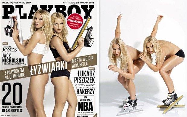 Αθλήτριες του πατινάζ γδύθηκαν για το Playboy-Από τον κρύο πάγο στις καυτές πόζες [βίντεο&εικόνες]  | iefimerida.gr 1