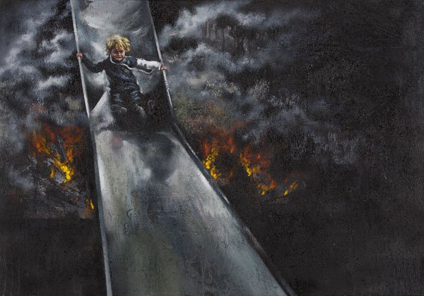 Παιδικές χαρές σε εμπόλεμες ζώνες: H έκθεση «Playground» του Κωνσταντίνου Eσσλιν στην γκαλερί Genesis | iefimerida.gr 0
