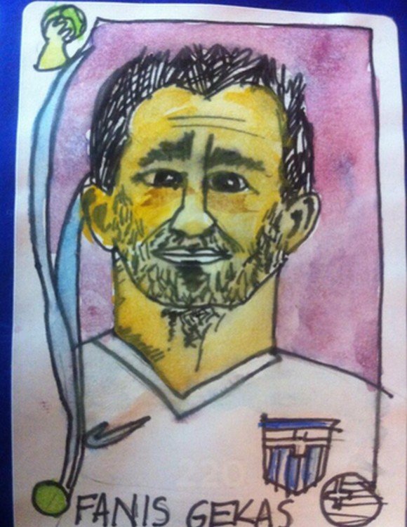 Οι παίκτες της Εθνικής μας σε καρικατούρες: Βρετανοί ζωγραφίζουν σκίτσα των ποδοσφαιριστών [εικόνες] | iefimerida.gr 1