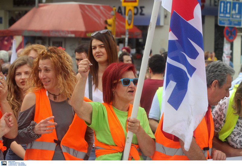 Θεσσαλονίκη: Πορείες διαμαρτυρίας των συνδικάτων ενάντια στα νέα μέτρα [εικόνες] | iefimerida.gr 5