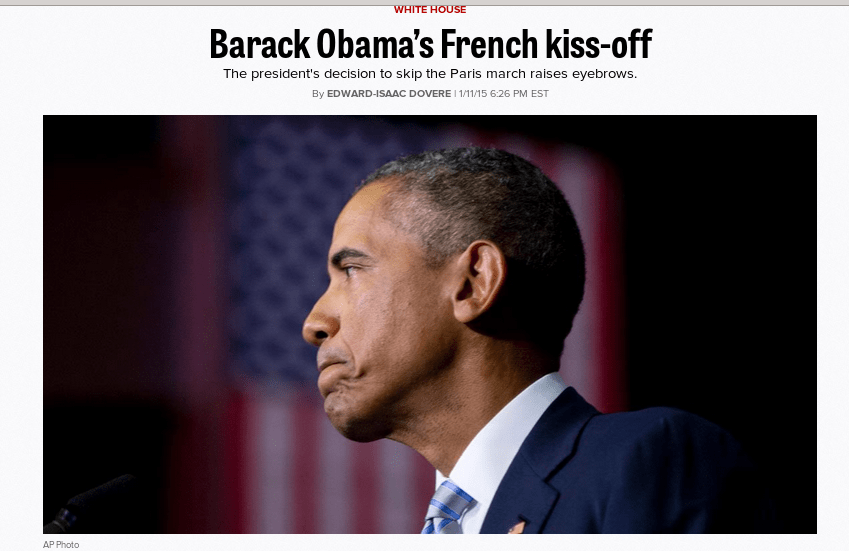 Τα ΜΜΕ τα «χώνουν» στον Ομπάμα επειδή δεν πήγε στο Παρίσι: Μας απογοήτευσες [εικόνες] | iefimerida.gr 1