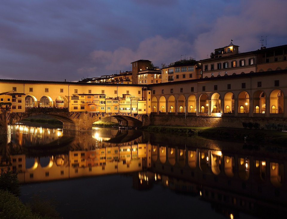 To ιστορικό γιοφύρι Ponte Vecchio