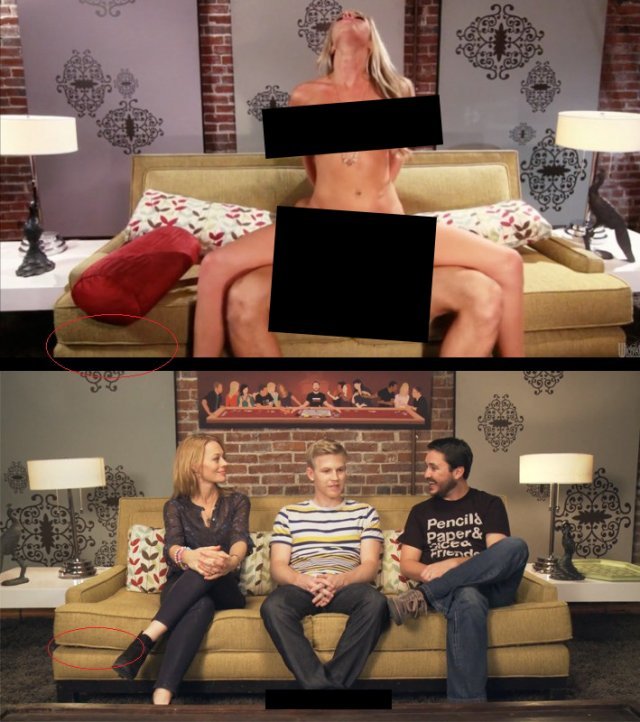 Παρουσιαστής ανακάλυψε ότι το σκηνικό της εκπομπής του έχει χρησιμοποιηθεί σε ταινία πορνό [εικόνα] | iefimerida.gr 0