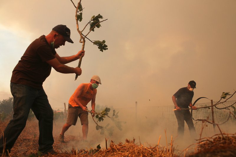Τουρίστες φεύγουν όπως όπως από τις παραλίες, φλόγες ξεπηδούν από παντού -Tεράστια φωτιά στη Γαλλική Ριβιέρα [εικόνες] | iefimerida.gr 16