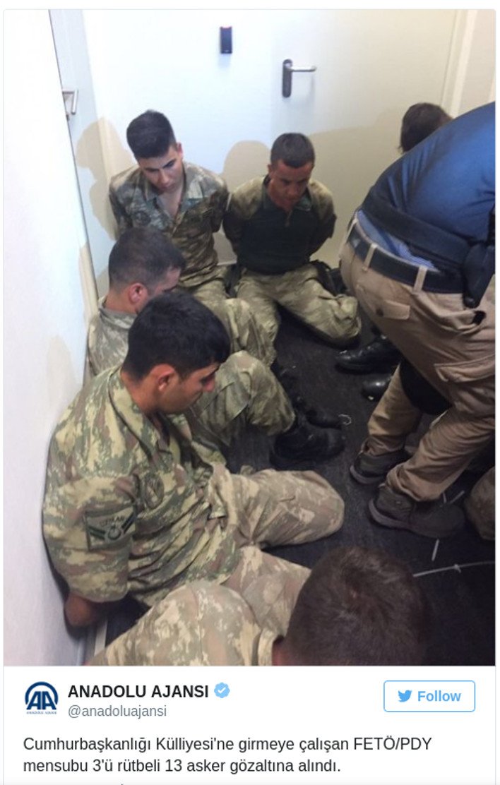 Συνελήφθησαν πάνω από 1.563 πραξικοπηματίες -Και υψηλόβαθμοι αξιωματικοί [εικόνες & βίντεο] | iefimerida.gr 5