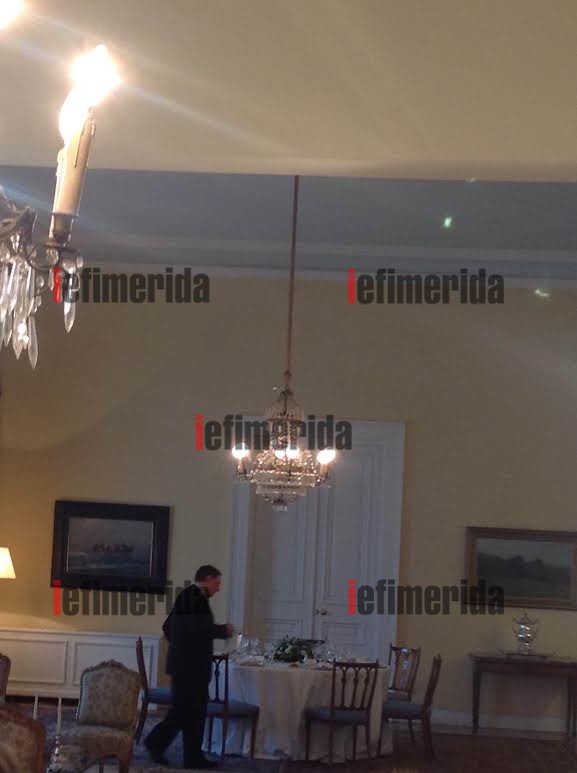 Γεύμα των πολιτικών αρχηγών στο Προεδρικό -«Σε βλέπω μαυρισμένο...» [εικόνες] | iefimerida.gr 1