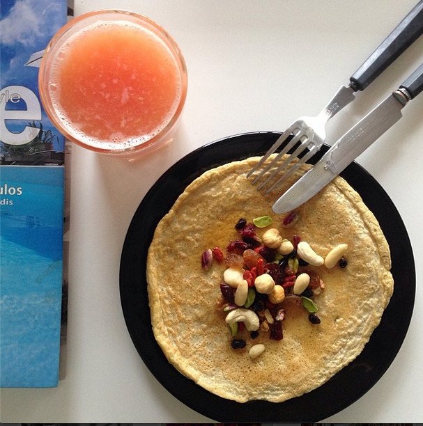 Ιδού τι τρώει κάθε πρωί η Ολγα Φαρμάκη και διατηρεί τη σέξι σιλουέτα της [εικόνα] | iefimerida.gr 0