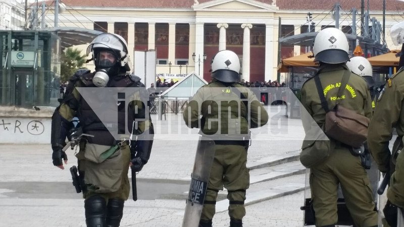 Συγκέντρωση αντιεξουσιαστών στα Προπύλαια -Ισχυρά αστυνομικά μέτρα [εικόνες] | iefimerida.gr 0