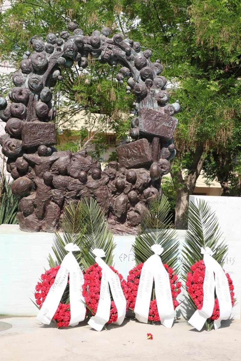 Κρήτη: Εκδηλώσεις για την Εργατική Πρωτομαγιά -Παρών και ο Αρχιεπίσκοπος Ειρηναίος [εικόνες] | iefimerida.gr 4